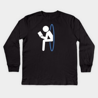 Portal Potty Kids Long Sleeve T-Shirt